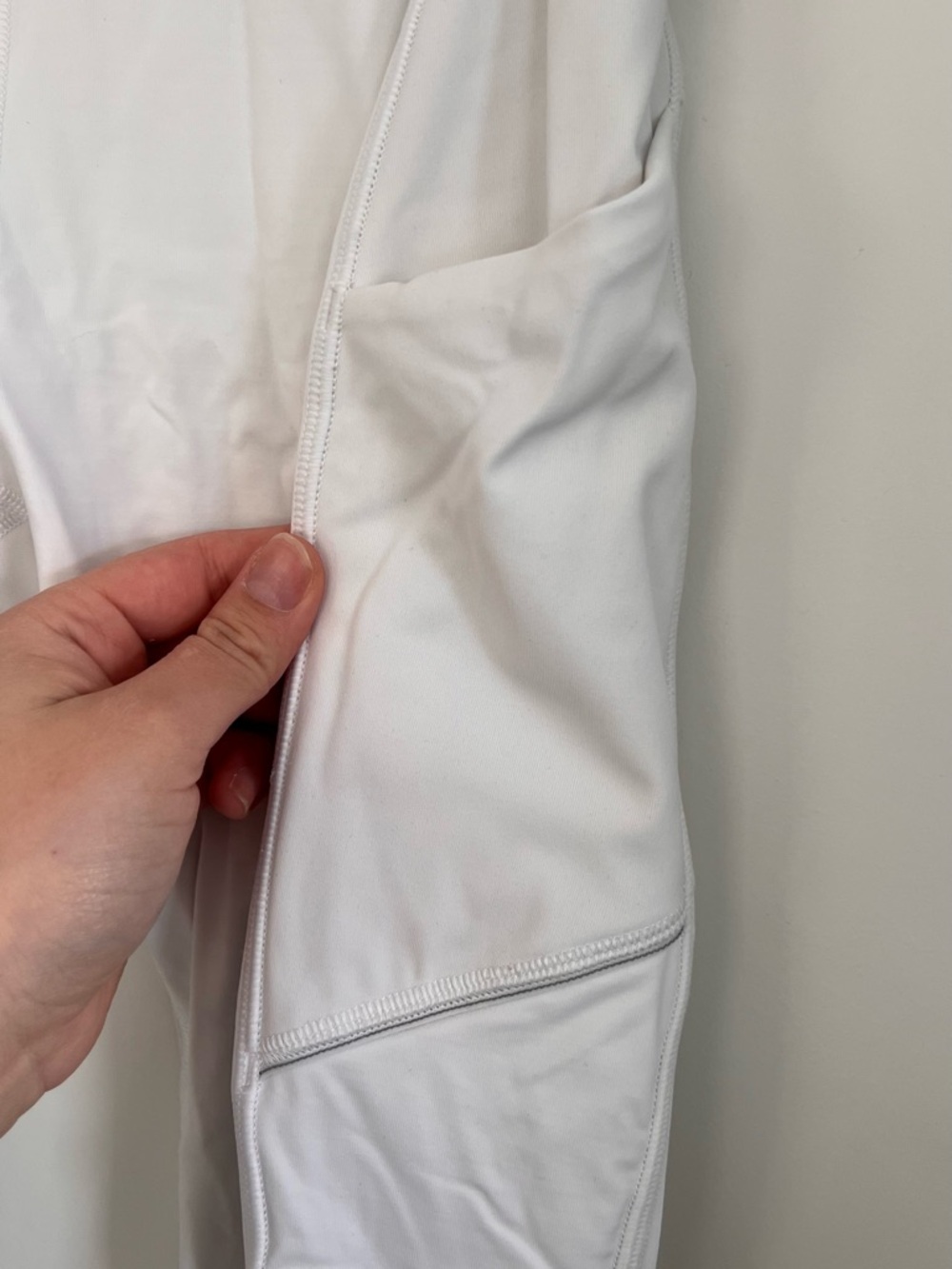 Lululemon White Leggings | High Rise Everyday Activewear - Picture 2 of 5